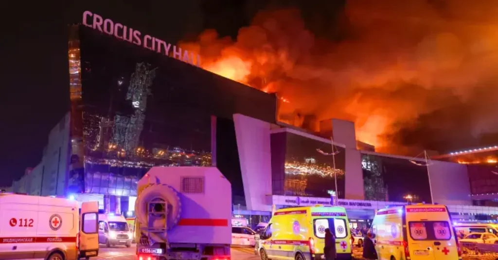 Moscow concert hall terrorist attack frontNews24