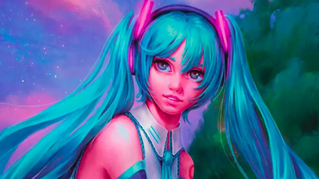 Magical Collaboration Hatsune Miku Joins MTG in Secret Lair