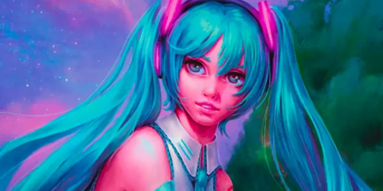 Magical Collaboration Hatsune Miku Joins MTG in Secret Lair